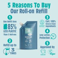 Salt of the Earth Ocean Coconut Roll-on Refill Deo Pouch